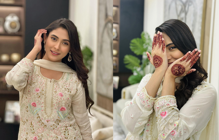 এসময়ের জনপ্রিয় অভিনেত্রী মেহজাবীন চৌধুরি। সামাজিক যোগাযোগ মাধ্যমে হাস্যোজ্জ্বল ছবি শেয়ার করে ভক্তদের কাছে জানতে চেয়েছেন কেমন কেটেছে সবার ঈদ। ছবি: ফেসবুক