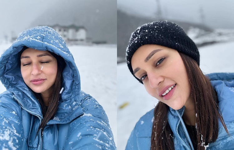 তার শেয়ার করা ছবির সঙ্গে জুড়ে দিয়েছেন ক্যাপশন। লিখেছেন, ‘সত্যিকার অর্থের আনন্দ’। ছবি: ফেসবুক থেকে