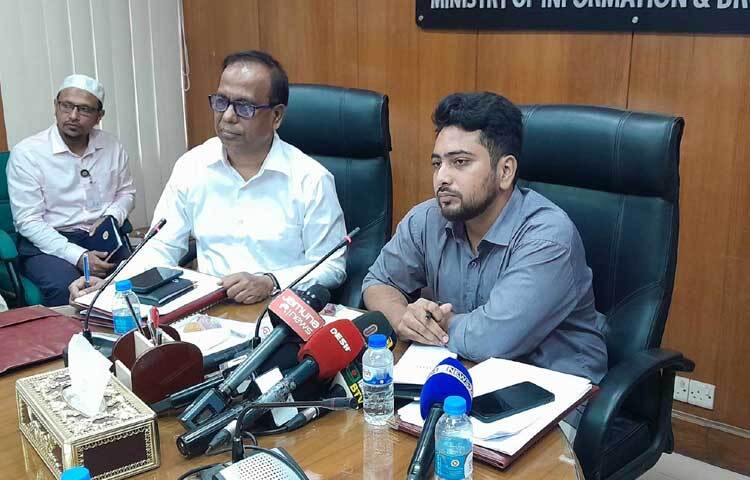 প্রাথমিকভাবে স্বাধীন গণমাধ্যম কমিশন করার কথা ভাবা হচ্ছে বলে জানিয়েছেন তথ্য ও সম্প্রচার উপদেষ্টা নাহিদ ইসলাম। ছবি: মাসুদ রানা