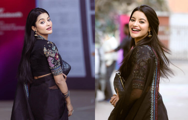 তুষি যেন প্রমাণ করেছেন, ক্যারিশমা মানে শুধু ক্যামেরার সামনে দাঁড়ানো নয়, বরং নিজের ভেতরের সত্যিকারের শক্তিকে প্রকাশ করা।