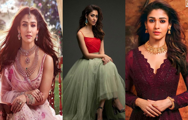 তবে সবধরনের পোশাকেই অনবদ্য লাগে নয়নতারাকে। ছবি: ফেসবুক থেকে