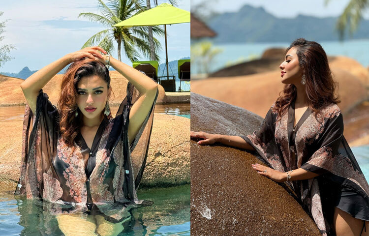 নুসরাত ফারিয়া বরাবরই সাহসী ও ভিন্নধর্মী লুকে ধরা দেন। কখনো এথনিক সাজে, কখনো পাশ্চাত্য পোশাকে, আবার কখনো এ রকম বীচ লুকে তিনি দর্শকদের মুগ্ধ করেন অনায়াসে।