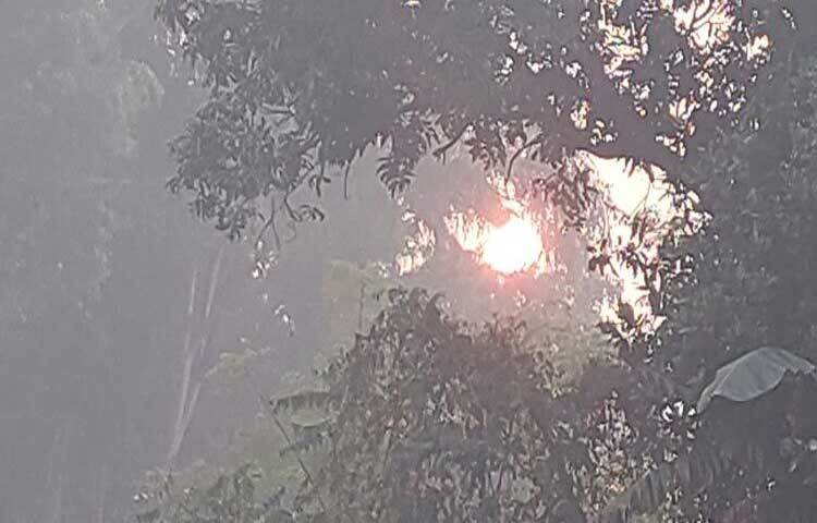 পঞ্চগড়ে টানা চারদিন ধরে রাতে মৃদু শৈত্যপ্রবাহ বয়ে চলেছে। সর্বনিম্ন তাপমাত্রা উঠানামা করছে ৯-১০ ডিগ্রি সেলসিয়াসের মধ্যে। ছবি: সফিকুল আলম