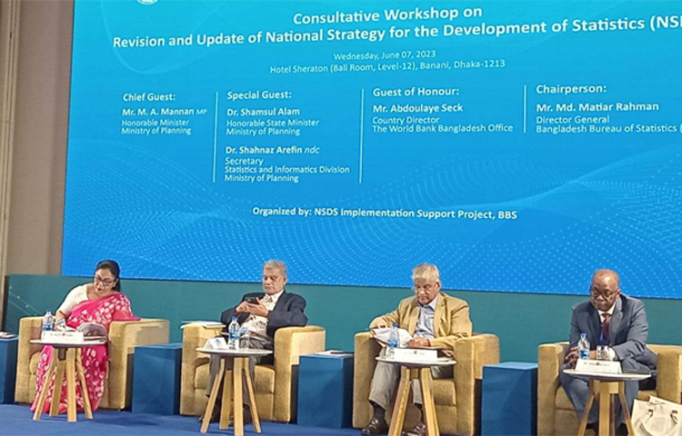 বর্তমানে দেশের অর্থনীতি চকচকে, কিন্তু গভীরতা কম, সামান্য ধুলো-বাতাসে এটা কেঁপে ওঠে উল্লেখ করে পরিকল্পনামন্ত্রী এম এ মান্নান বলেছেন, এখন অর্থনীতির গভীরতা বাড়াতে হবে। আজ রাজধানীর বনানীতে হোটেল শেরাটনে বাংলাদেশ পরিসংখ্যান ব্যুরো (বিবিএস) আয়োজিত জাতীয় পরিসংখ্যান উন্নয়ন কৌশলপত্র প্রণয়ন শীর্ষক কর্মশালায় তিনি এ কথা বলেন। ছবি-সংগৃহীত