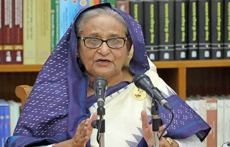 বিশ্ববিদ্যালয়, স্বায়ত্তশাসিত ও সরকারি প্রতিষ্ঠানের কর্মকর্তা-কর্মচারীদের জন্য প্রস্তাবিত পেনশন ব্যবস্থা ‘প্রত্যয় স্কিম’ বাতিল করে দিয়েছেন প্রধানমন্ত্রী শেখ হাসিনা। ছবি: ইয়াসিন কবির জয়