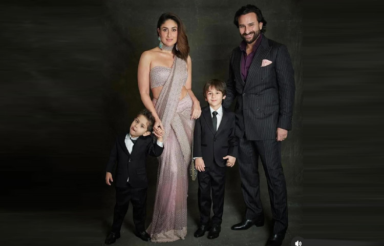 পরে ২০১২ সালে কারিনা কাপুরকে বিয়ে করেন তিনি। এখন তারা দুই ছেলে তৈমুর ও জাহাঙ্গীরের গর্বিত বাবা-মা।