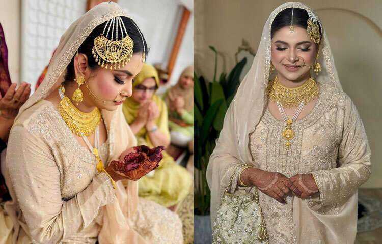 বইসাজে অপরূপ অভিনেত্রী শবনম ফারিয়া।