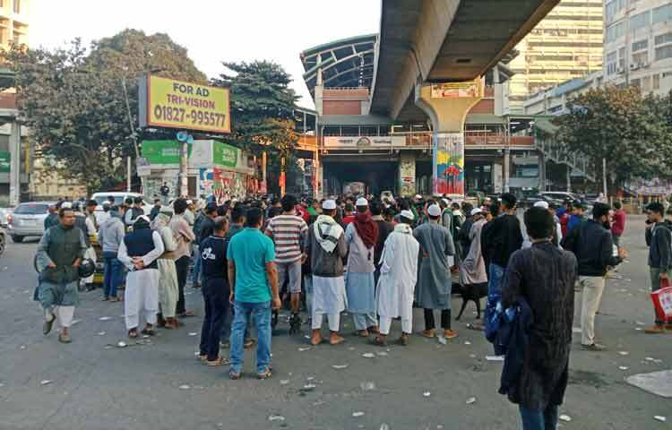 মিছিলটি বিশ্ববিদ্যালয়ের বিভিন্ন সড়ক প্রদক্ষিণ করে শাহবাগে গিয়ে শেষ হয়। শাহবাগের বিক্ষোভে সাধারণ শিক্ষার্থীদের পাশাপাশি বুয়েটের শিক্ষার্থীরাও যোগ দেন।