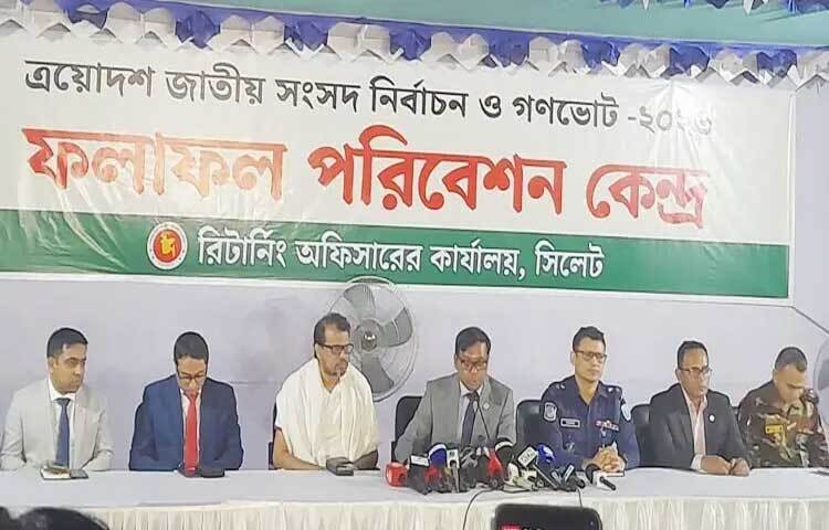 ত্রয়োদশ জাতীয় সংসদ নির্বাচনে সিলেটের ছয়টি আসনের ৫টি আসনে বিজয়ী হয়েছেন বিএনপির প্রার্থীরা।