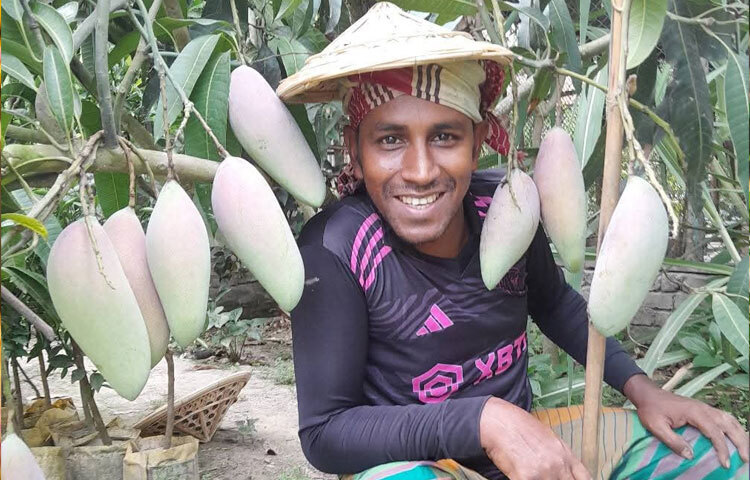 নার্সারিতে একজন শ্রমিক নিয়মিত কাজ করেন। সব খরচ বাদ দিয়ে যে আয় হয়, তা দিয়ে পরিবার নিয়ে বেশ ভালোভাবেই চলছেন তিনি। এ ব্যবসা তাকে শুধু অর্থনৈতিক স্বাধীনতাই দেয়নি, দিয়েছে মানসিক প্রশান্তিও।