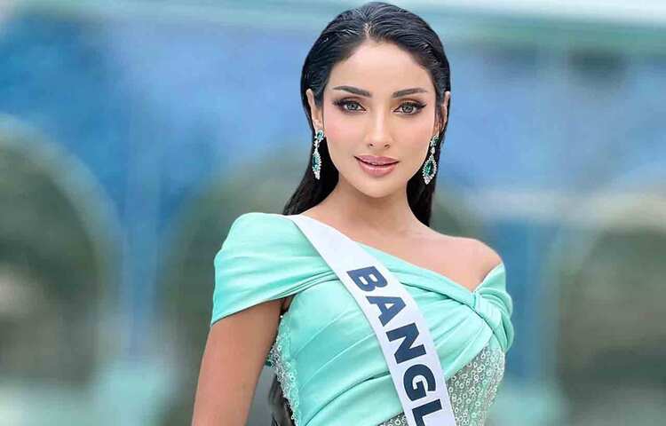 বাংলাদেশ: বাংলাদেশের প্রতিনিধি তানজিয়া জামান মিথিলা বহুদিন ধরেই আন্তর্জাতিক প্যাজেন্ট মঞ্চে পরিচিত নাম। এবারও তিনি ছড়িয়ে দিচ্ছেন নিজের স্বতন্ত্র উপস্থিতি। মিথিলার আত্মবিশ্বাসী দৃষ্টি, স্থির ভঙ্গি আর প্রভাবশালী স্টাইল তাকে সহজেই দক্ষিণ এশিয়ার আলোচিত মুখে পরিণত করেছে।