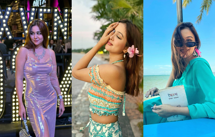 ২০২৩ সালে থাইল্যান্ডেও গিয়েছিলেন ছোটপর্দার জনপ্রিয় এই অভিনেত্রী। ছবি: ফেসবুক থেকে