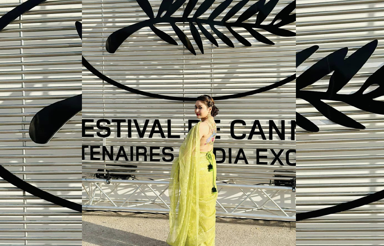 প্রথমবারের মতো এবার কান চলচ্চিত্র উৎসবে গিয়েছেন বাংলাদেশের জনপ্রিয় অভিনেত্রী আশনা হাবিব ভাবনা। ছবি: ভাবনার ফেসবুক থেকে