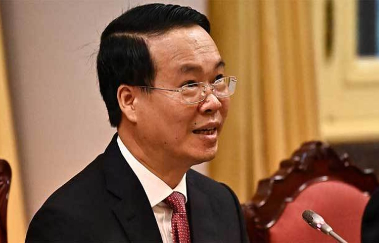 পদত্যাগ করেছেন ভিয়েতনামের প্রেসিডেন্ট ভো ভ্যান থুং। ছবি: এএফপি