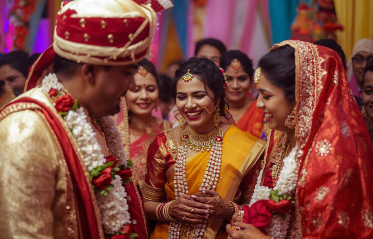 স্বর্ণ ছাড়া বিয়ে মানেই ঐতিহ্য হারানো নয়, বরং নিজের মতো করে নতুন রীতিতে নতুন শুরু করার সাহস। বিয়ের দিনে গয়নার ঝলক নয়, উজ্জ্বল হোক আপনাদের সম্পর্কের আলো।