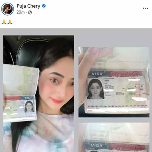 যুক্তরাষ্ট্রের ভিসা পেলেন পূজা চেরি