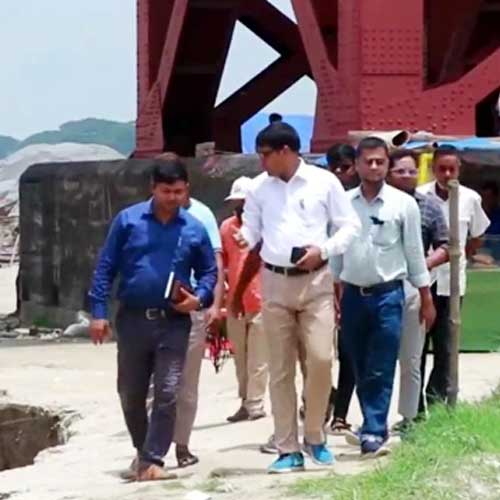 হার্ডিঞ্জ ব্রিজের নিচে ভাঙলেও ক্ষতির আশঙ্কা নেই: পাউবো