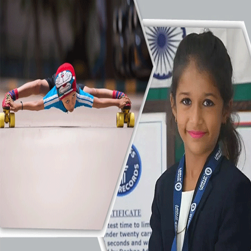 ২০টি গাড়ির নিচে ‘লিম্ব স্কেটিং’ করে বিশ্বরেকর্ড