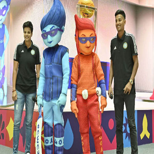 ওয়ানডে বিশ্বকাপের ‘অভিনব’ মাসকট প্রকাশ্যে আনলো আইসিসি