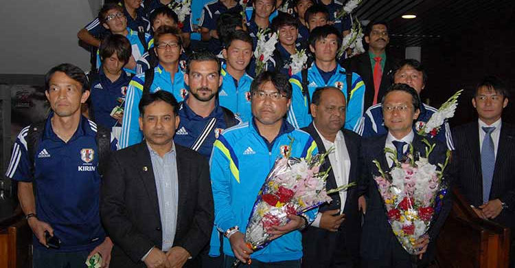 ঢাকায় জাপান অনূর্ধ্ব-২১