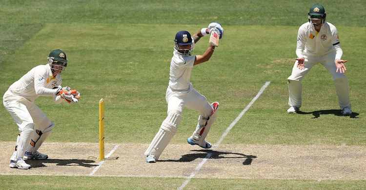 ভারত-অস্ট্রেলিয়া টেস্টে কোহলির সেঞ্চুরি