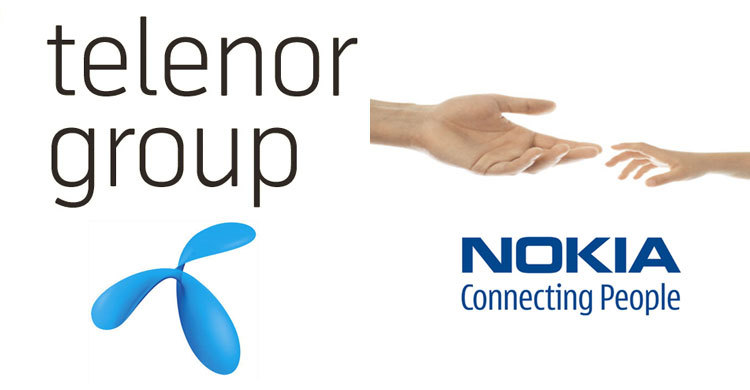 নকিয়ার সাথে টেলিনরের চুক্তি