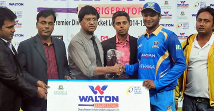 সাকিবের নৈপুন্যে রূপগঞ্জের জয়