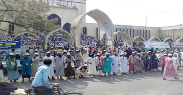 পুলিশ পাহারায় ইসলামী আন্দোলনের মহাসমাবেশের প্রস্তুতি
