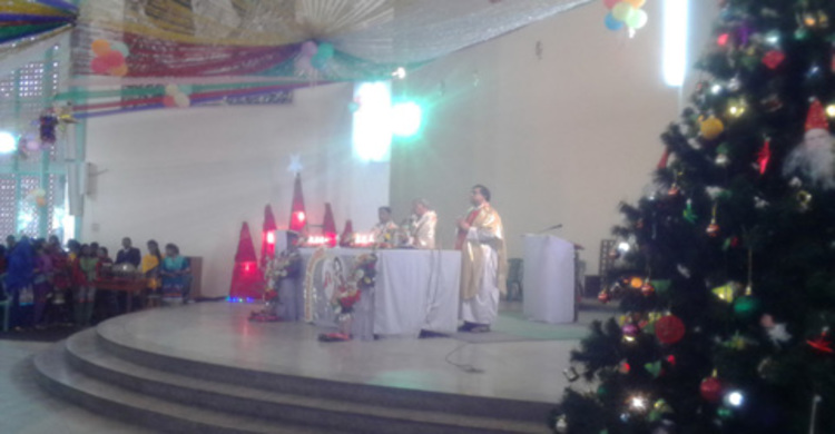 শান্তি ও মঙ্গল কামনায় উৎযাপিত হলো বড়দিন