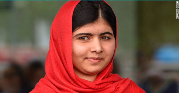 ৩ নম্বরে মালালা