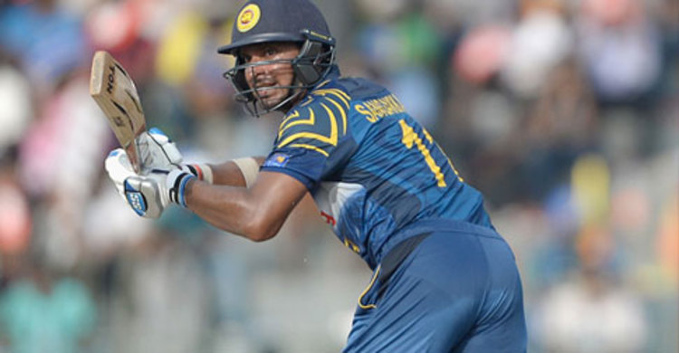 সাঙ্গাকারা-ম্যাথুজের ব্যাটিং দৃঢ়তায় শ্রীলঙ্কার জয়