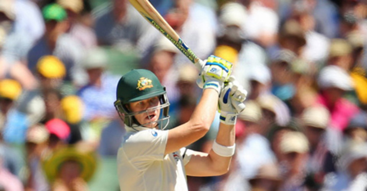 স্মিথের সেঞ্চুরিতে শক্ত অবস্থানে অস্ট্রেলিয়া 