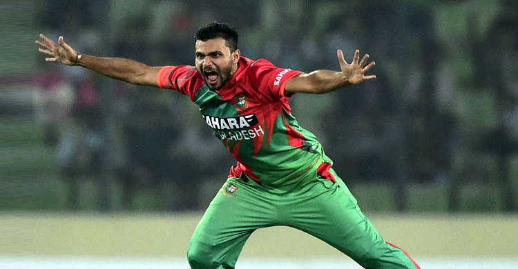 বিশ্বকাপে মাশরাফিই দলনেতা