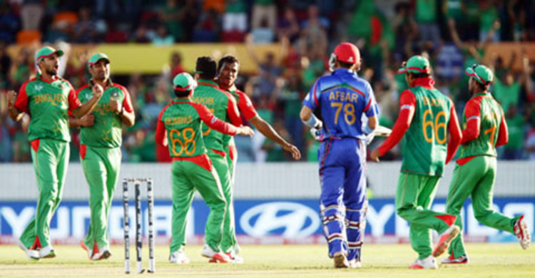 Tigers get grip agaisnt Afghans