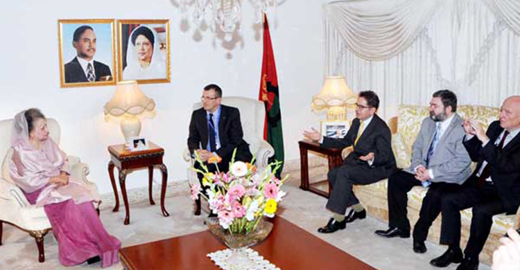 EU delegation meets Khaleda