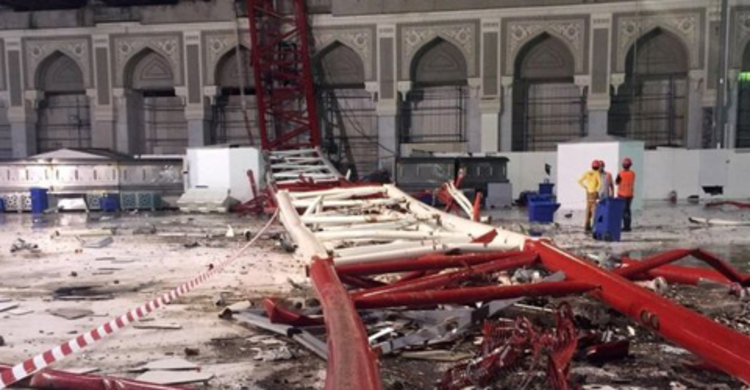Saudis investigate deadly crane fall