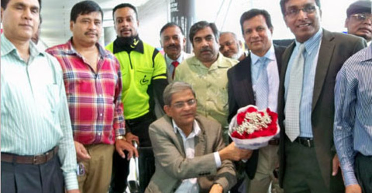 নিউইয়র্কে মির্জা ফখরুল