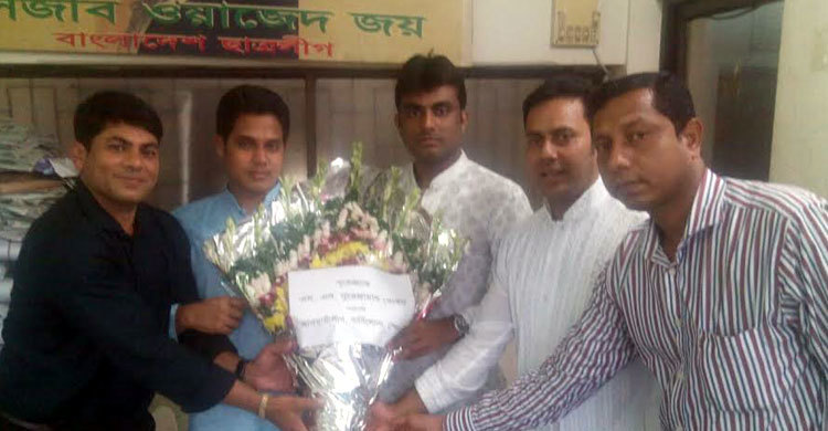 ছাত্রলীগ সভাপতির সঙ্গে কাতালোনিয়া আওয়ামী লীগ সভাপতির সাক্ষাৎ 