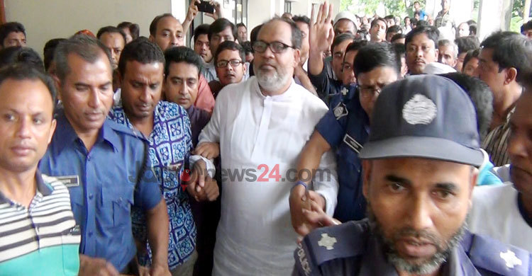 কিশোরগঞ্জে বিএনপি নেতা কারাগারে