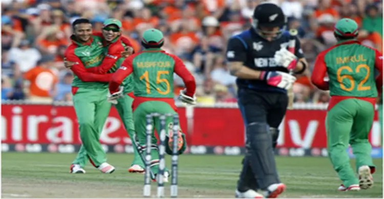 স্পিন দিয়ে কিউই বধের চেষ্টায় সাফল্য প্রথমেই