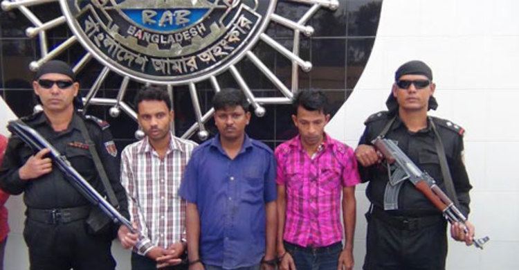 চোরাই সিএনজিসহ ৩ চোর আটক