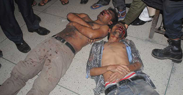 পেট্রল বোমাসহ ছাত্রদলের দুই নেতাকে গণপিটুনি