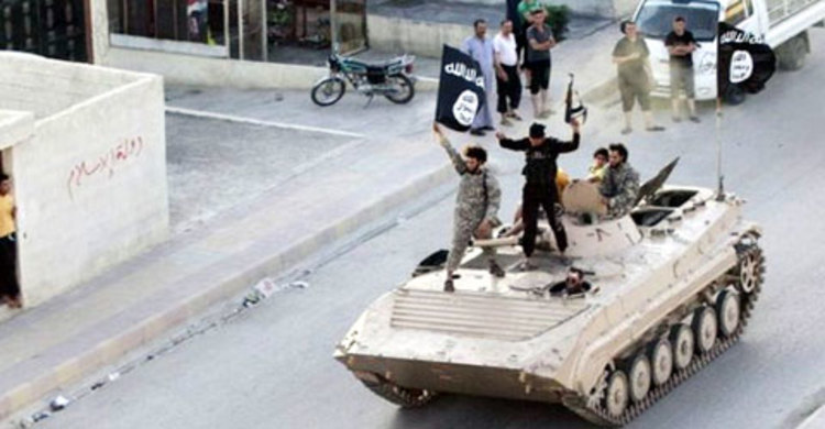 আইএস`র দখলে ইরাকের আল বাগদাদী শহর