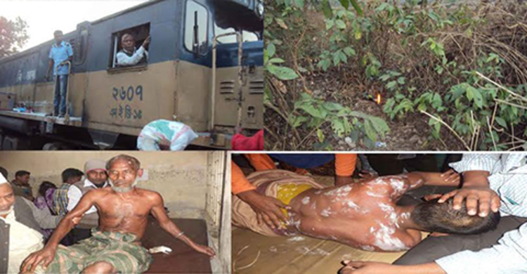 গাজীপুরে ট্রেনে বোমা হামলার ঘটনায় গ্রেফতার ১৫