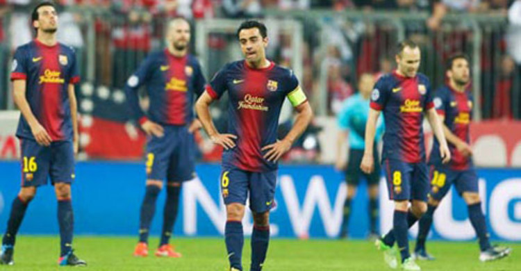 নিজেদের গোলে বার্সার হার