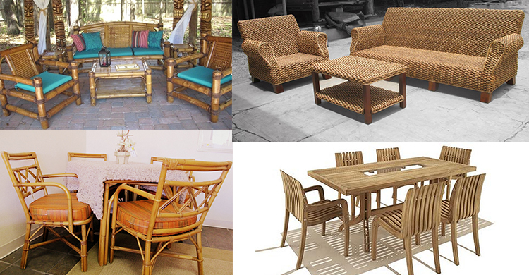 ঘর সাজাতে বাঁশ ও বেতের আসবাব