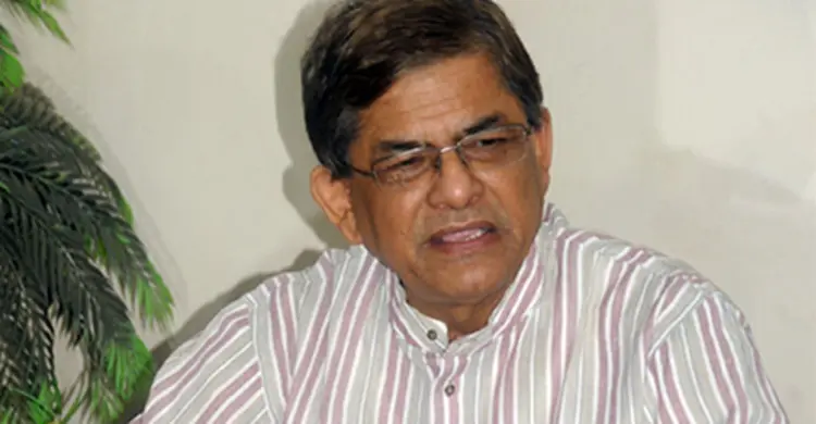 ঢাকায় মির্জা ফখরুল