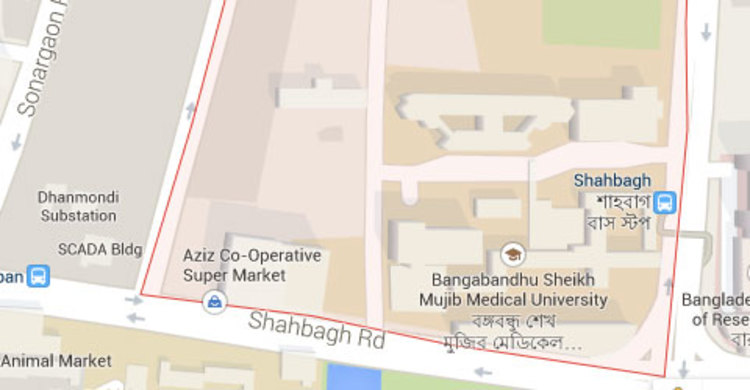 শাহবাগে ৬টি গাড়ি ভাঙচুর