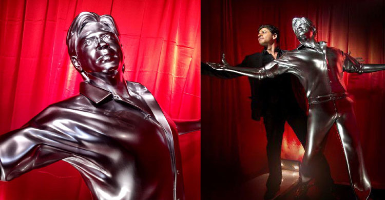 শাহরুখের থ্রিডি প্রিন্টেড মডেল