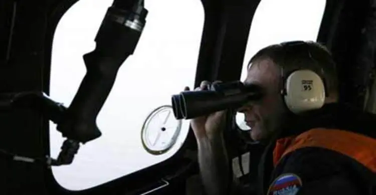 বিধ্বস্ত বিমানটির পেছনাংশের সন্ধান লাভ